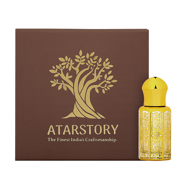 Attar Perfume Rosa Luxure | Long Lasting Fragrance | Ittar for Men and Women | 12 ml