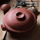 Clay Urli Pot with Lid | Dia-11 inch