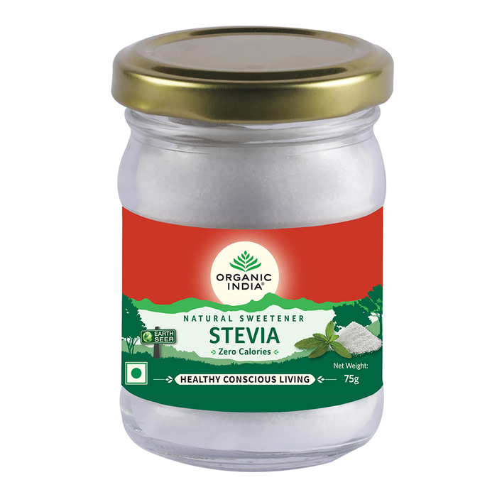 Organic India Stevia Powder | Sugar Free | 75 g