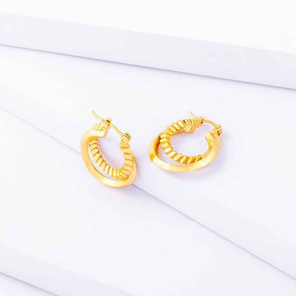 Hoops Earrings | Gold Plated Jewellery