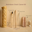 Bamboo Travel Toiletry Kit | Oral Care Kit | Bamboo Comb | Set of 10