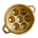 Bronze Utensils | Kansa Uniappam Pan | Dia-10 inch & Height-2.2 inch
