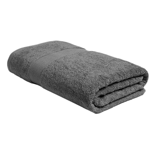 Organic Cotton  Bath Towel | Dark Grey