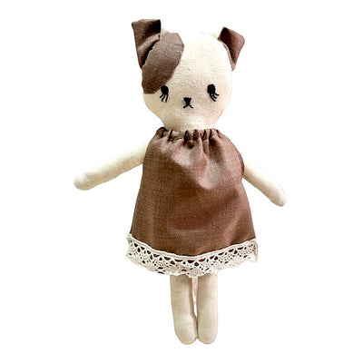 Cotton Baby Doll for Kids | Soft Toy | Brown | 28 cm