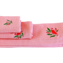 Cotton Towel Set | Pink | Set of 3