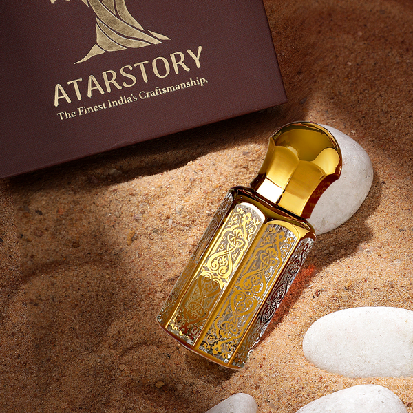 Attar Perfume Rosa Luxure | Long Lasting Fragrance | Ittar for Men and Women | 12 ml