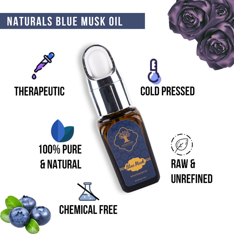 Blue Musk Essential Oil | Perfect for Aromatherapy | 10 ml