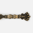Brass Havan Spoon | Sheshnag Design | Antique Gold | 19 cm
