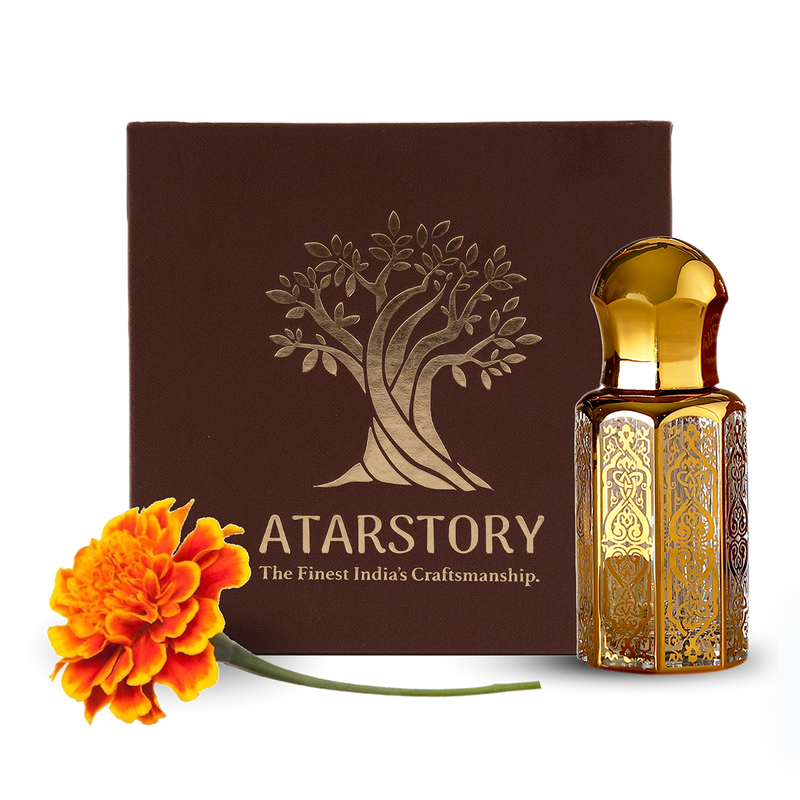 Musk & Patchouli Attar Perfume | Long Lasting Fragrance | Ittar for Men and Women | 12 ml