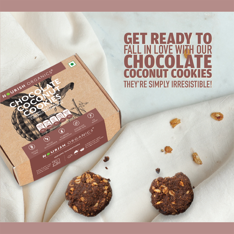 Vegan Chocolate Coconut Cookies | 120 g