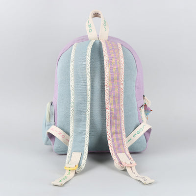 Kids Bag | Cotton Denim | Patchwork | Multicolour | 5 L