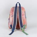 Cotton Denim Kids Backpack | Tie-Dye | Multicolour | 5 L