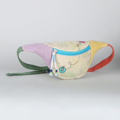 Cotton Kids Waist Bag | Multicolour | 1 L