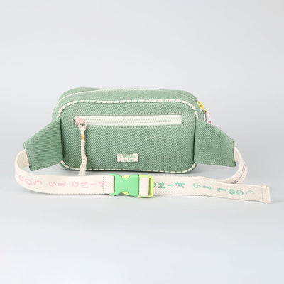 Cotton Kids Waist Bag | Green | 1 L