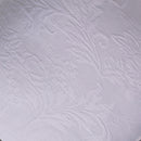 Cotton Cushion Cover | Woven Design | White