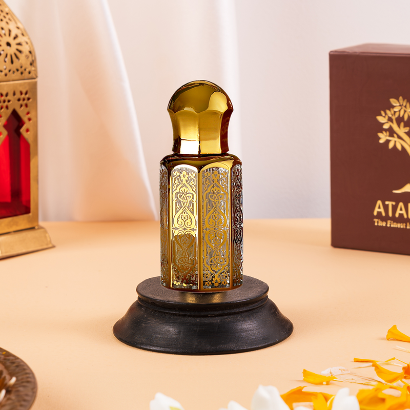 Arabic Jasmine Attar Perfume | Long Lasting Fragrance | Ittar for Men and Women | 12 ml