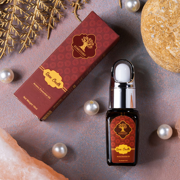 Rose Oudh Essential Oil | Perfect for Aromatherapy | 10 ml