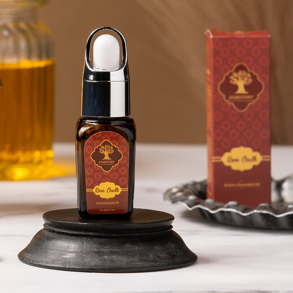 Rose Oudh Essential Oil | Perfect for Aromatherapy | 10 ml