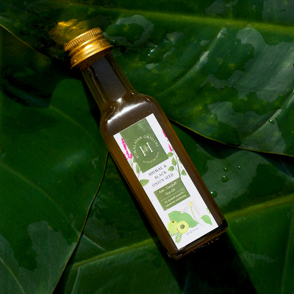 Organic Onion Oil For Hair | Black Seed Oil | Anti Hairfall | 100 ml