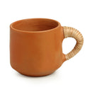 Terracotta Tea Cups | Earthen Brown | 140 ml | Set of 6