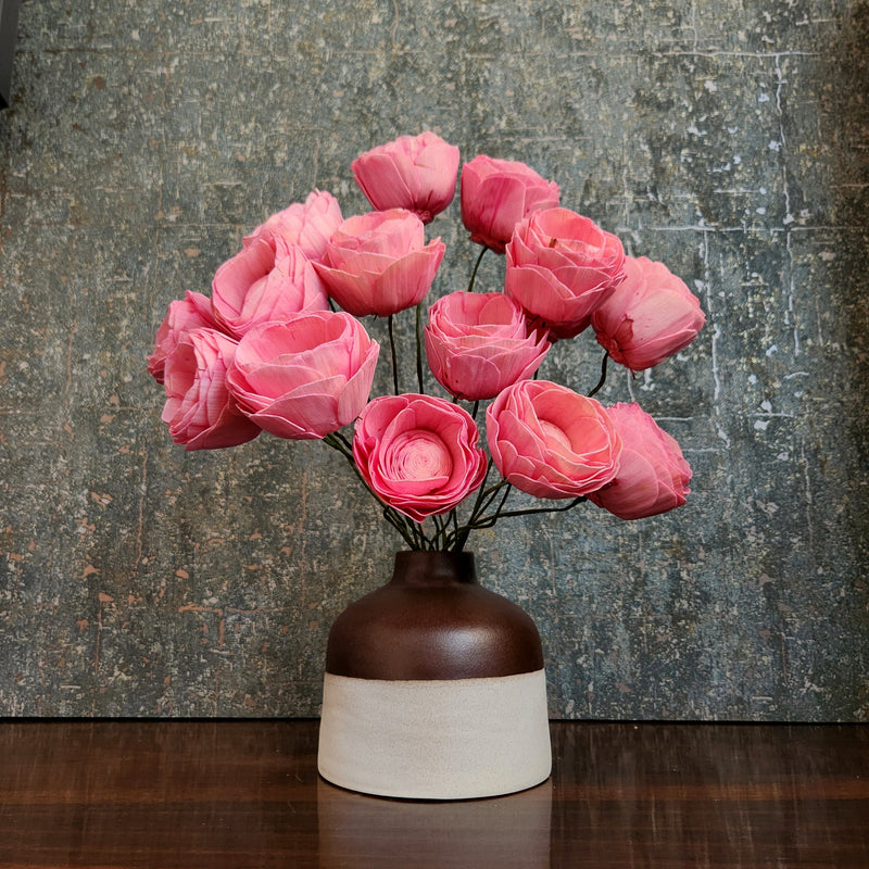 Sola Flowers Sticks | Roses | Pink | 15 cm | 7 Pcs
