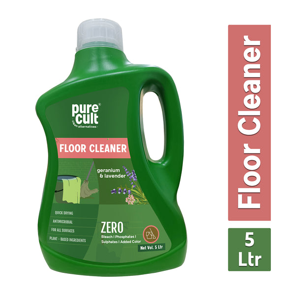 Floor Cleaner | Geranium & Lavender | Eco Friendly | 5 Litre
