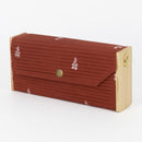 Mini Clutch Bag for Women | Cotton & Re-Claimed Wood | Caramel