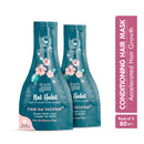 Hibiscus Hair Mask | Hairfall Control | Rich in Omega-3 & B12 | 40 g | Pack of 2