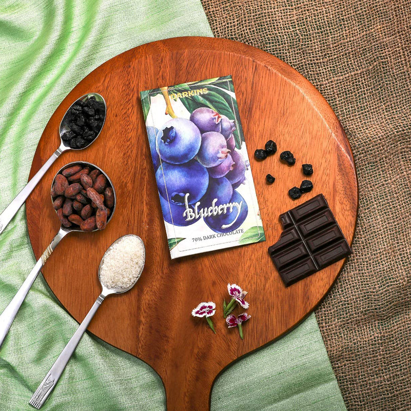 Dark Chocolate with Blueberries | Vegan | Pack of 2