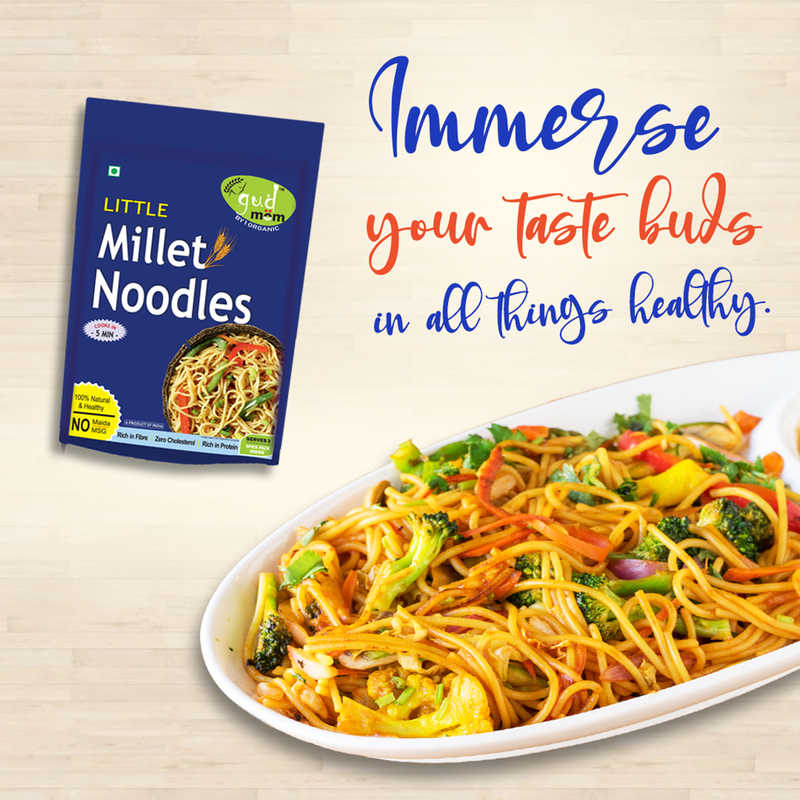 Little Millet Noodles | Moraiyo | Rich In Protein | 180 g