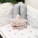 Organic Cotton Baby Bedding Set | Starry Nights Print | Set of 6