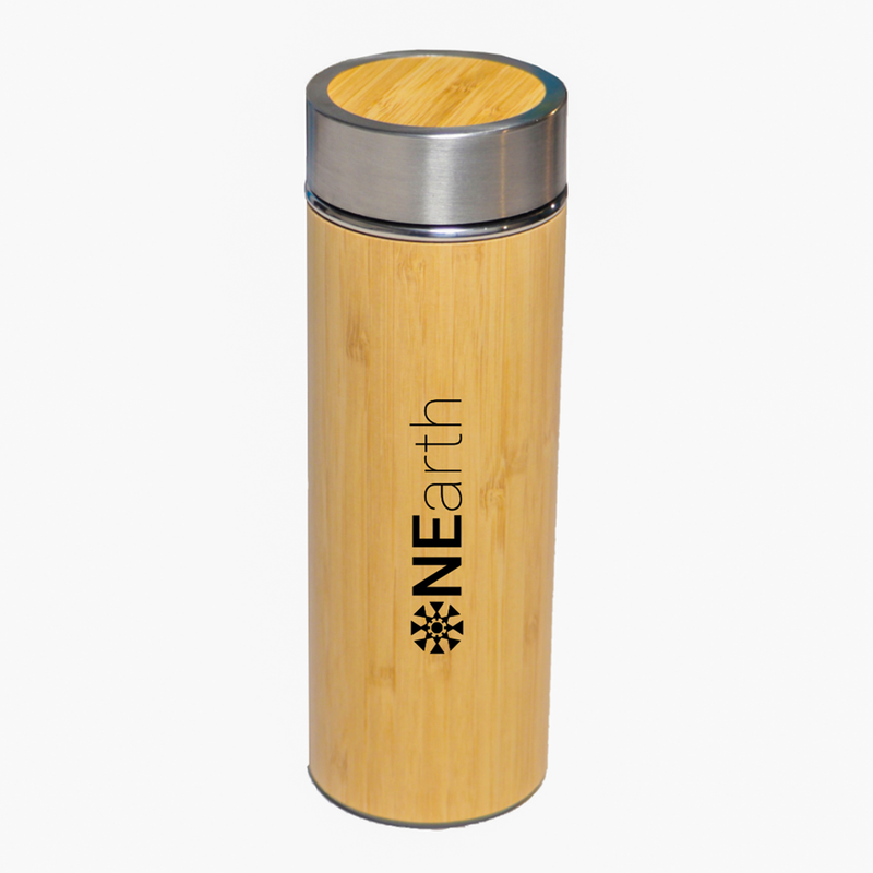 Bamboo Water Bottle | Beige | 450 ml