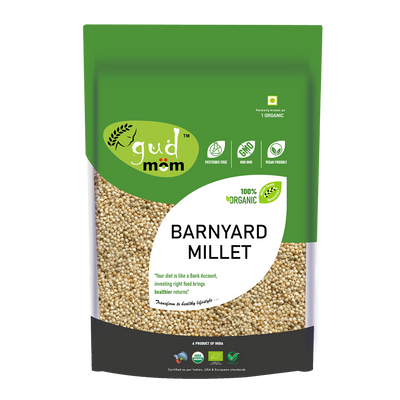 Organic Barnyard Millet | Sanwa Millet | Kuthiraivali | Good Source of Energy | 500 g