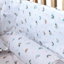 Cotton Muslin Baby Cot Bumper | Rainbow Design | Multicolour