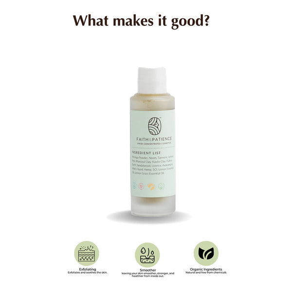 Face Wash | Moringa Greens | Oily & Acne Prone Skin | 20 g