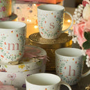 Festive Gifts | Ceramic Mug | Alphabet Mugs | 400 ml | White