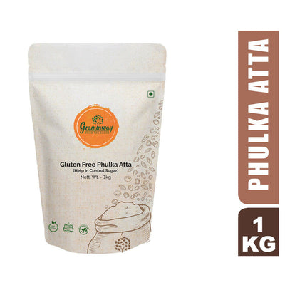 Phulka Atta | Gluten Free | Reduces Sugar Level | 1 kg