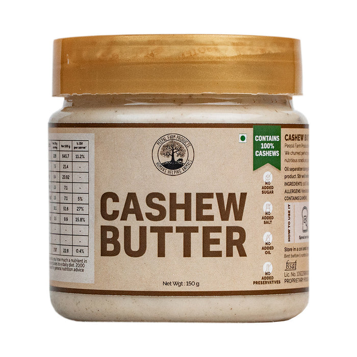Vegan | Cashew Butter | Unsweetened | 150 g