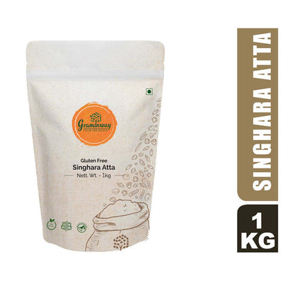 Singhara Atta | Water Chestnut Flour | Controls Cholesterol | 1 kg