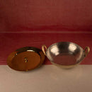 Brass Utensils | Brass Cookware | Kadhai | 3 Litre | 12 inches