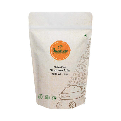 Singhara Atta | Water Chestnut Flour | Controls Cholesterol | 1 kg