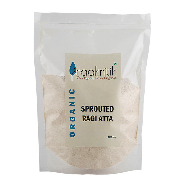 Organic Sprouted Finger Millet | Ragi Atta | 500 g