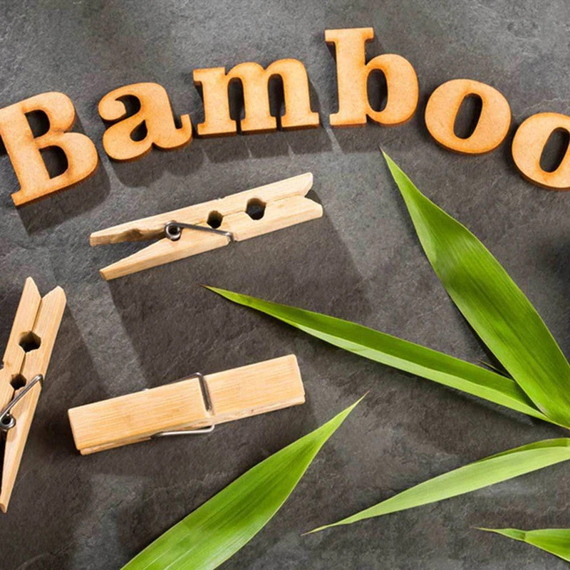 Bamboo Clothes Peg | Eco Friendly | Pack of 20