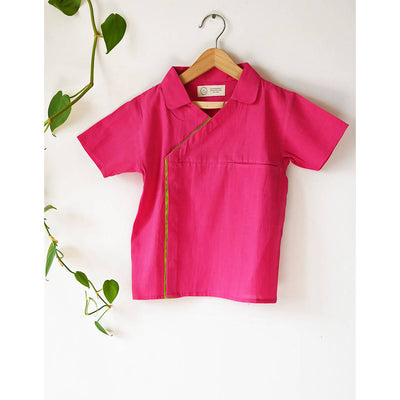 100% Cotton Shirt | Pink | Unisex