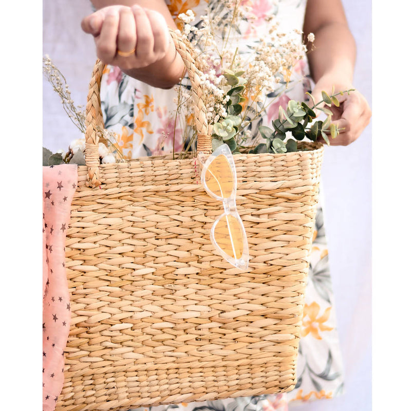 Kauna Grass Handbag | LxBxH-22x15x30 cm