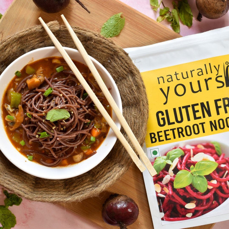 Beetroot Noodles | Gluten Free | Anti Oxidant | 100 g