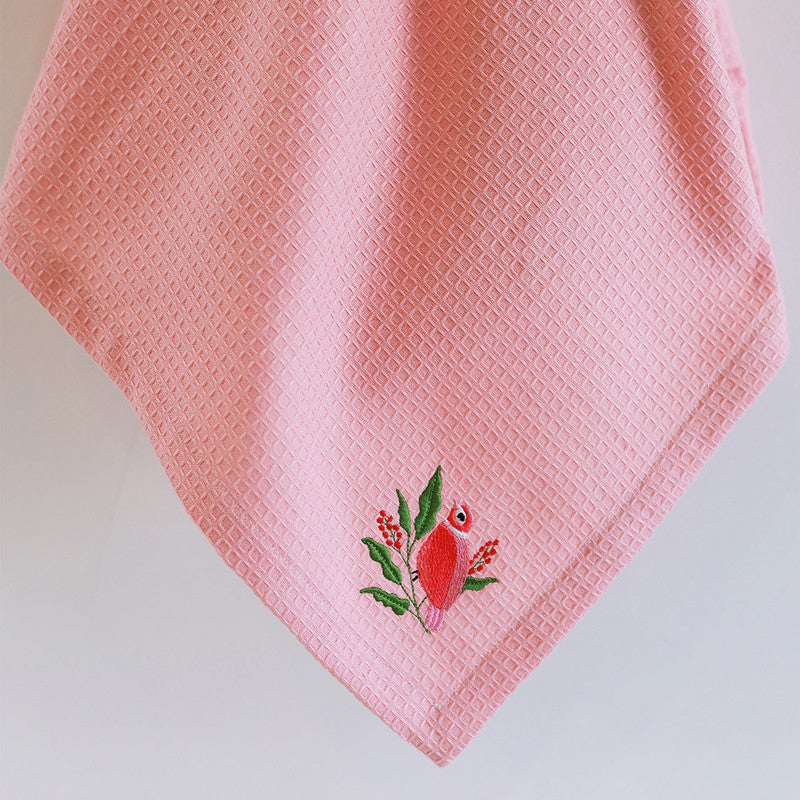 Cotton Towel Set | Pink | Set of 3