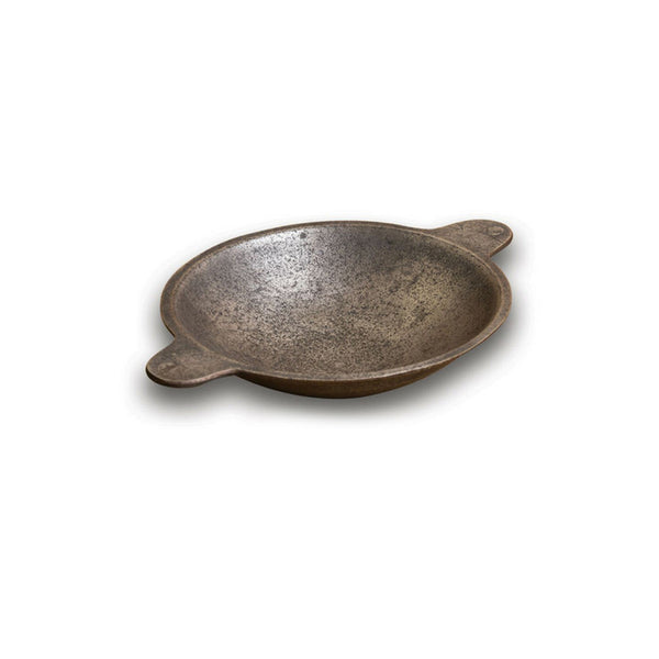 Cast Iron Appachatti with Lid | Greyish Black | 8.5 inches