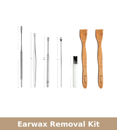Earwax Removal Kit | Neem Tongue Cleaner | Set of 4