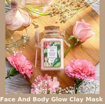 Face And Body Glow Clay Mask | 100 g